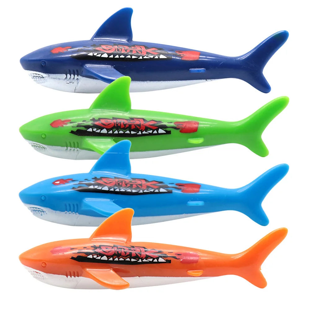 Children's Pool Diving Toy Submersible Torpedo Treasure Hunt Water Toy Swimming Training Tool Summer Outdoor water Gift Set #1