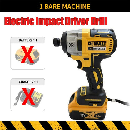 Dewalt DCD887 Electric Impact Driver Drill 18V 20V Battery Speed Brushless Motor Electric Screwdriver For Power Tools