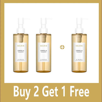 Cleansing Remover Oil Facial Makeup Remover Moisturizing Face Refresher Cleaning Centella Asiatica Extract Vitamin E Oil