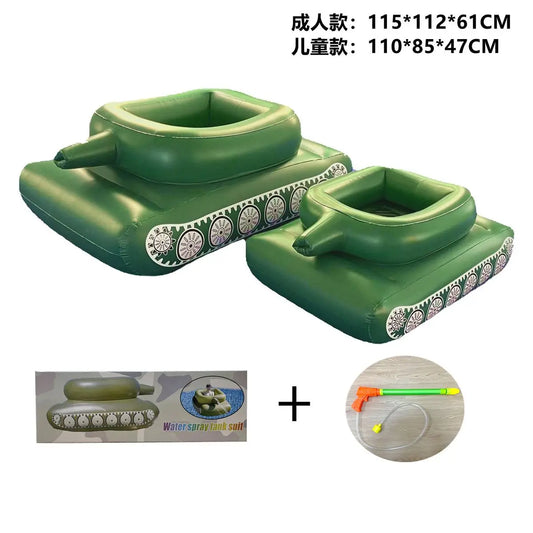 Outdoor Pool Swimming Circle PVC Inflatable Water Spray Tank Water Inflatable Floating Drainage Water Spray Interactive Toy