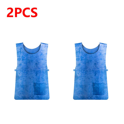 Cooling Vest Summer Ice Clothes Cooling Vest Heatstroke Prevention Undershirt Reusable Ice Cooling Vest Outdoor Work Cold Vest