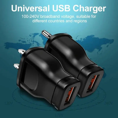 Mobile Phone Chargers AC 5V 1A USB Charger Mini Power Adapter Travel Wall Charger US EU Plug For iPhone Huawei Realme Redmi OPPO