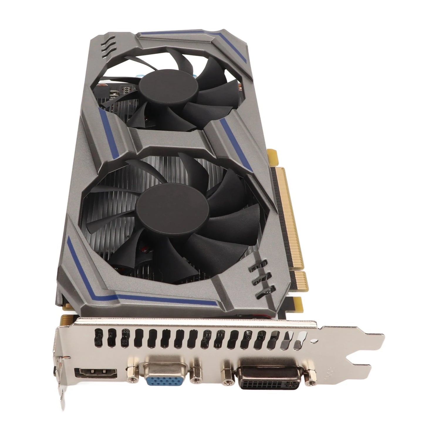 Graphics Card 128BIT GDDR5 PCI Express2.0 Double Fan Desktop PC Computer Discrete Gaming Graphics Card Double Fan Graphics Card