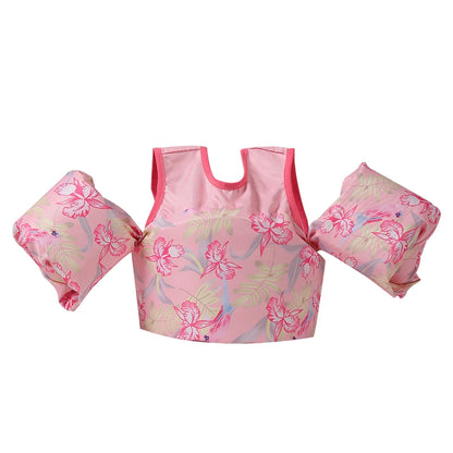 Swim Vest for Kids, Toddler Pool Floaties, Children Swimming Vest with Adjustable Strap, Swim Jacket Water Wing Arm Float Beach