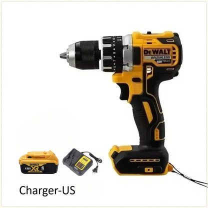 Dewalt Brushless Cordless DCD796 Impact Drill, Multifunctional Rechargeable Electric Screwdriver Power Tools
