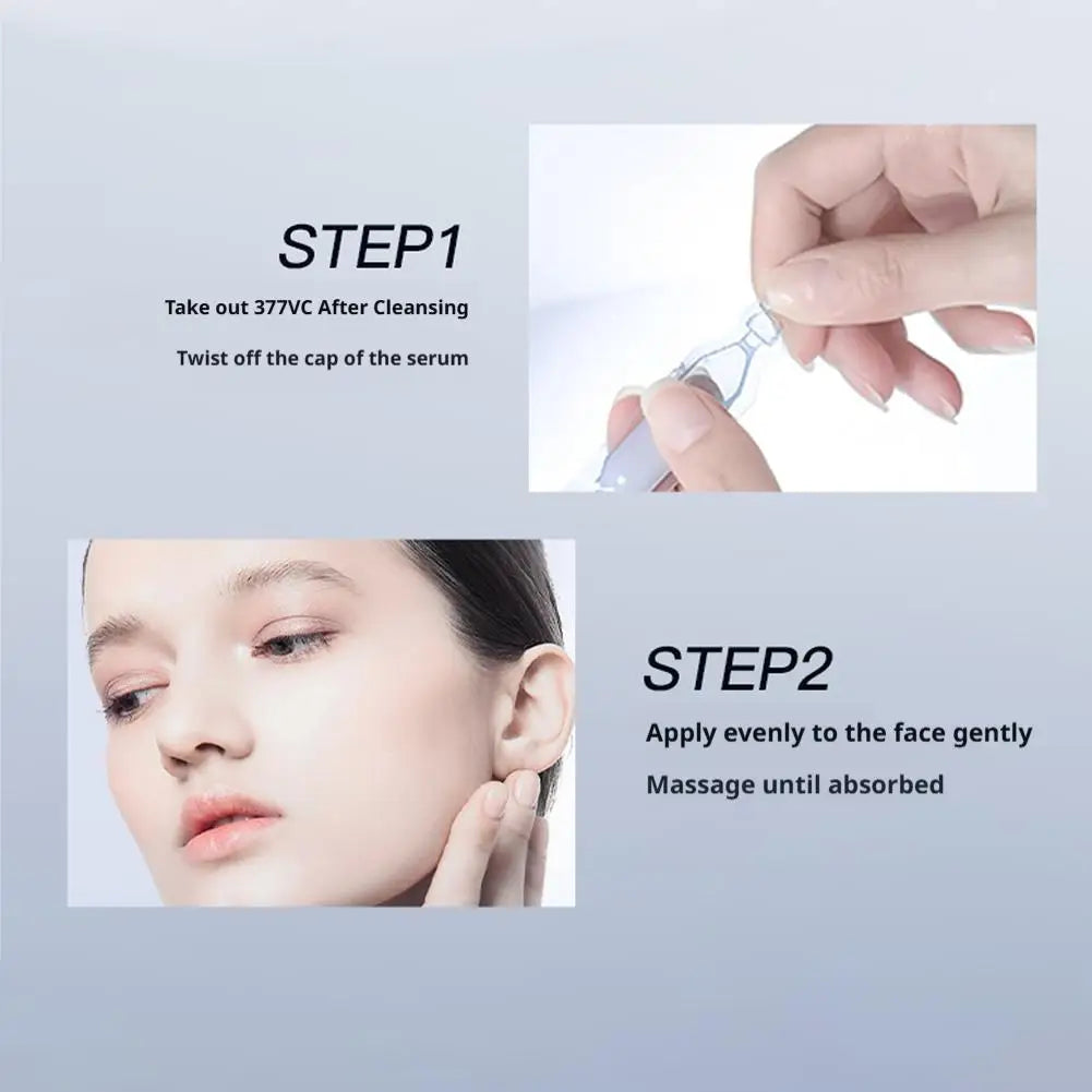 30Pcs Reduce Wrinkles Skin Base Essence Face Care Moisturizing Brighten Delicate Smooth Shrink Pores Face Serum Beauty Skincare
