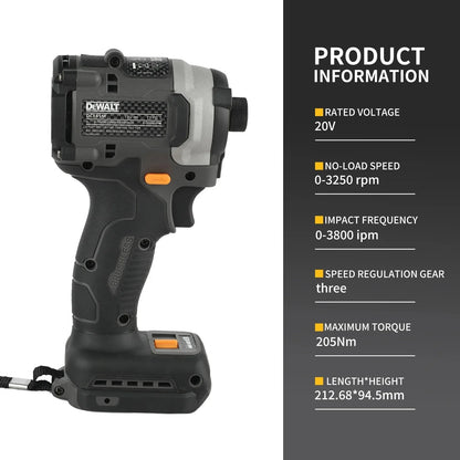 DEWALT DCF85M Impact Driver Electric Driver 20V Brushless Cordless 3800RPM screwdrivers High Torque tools Power Tools