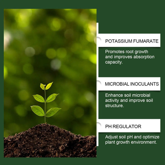 Plant root nutrient powder Root Enhancer Promote Plant Growth Nutrient Fertilizer Safe and Effective Supplement for Soil Culture