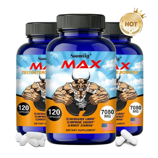 Male Supplement - Support Men Healthy Enhancing Long Lasting Powerful Supplement Capsules