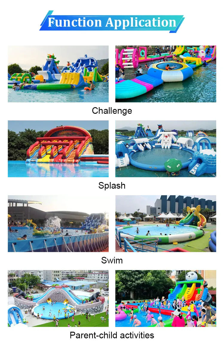 Inflatable Pool Swimming for Kids and Adults Outdoor Inflatable Swimming Pool for Sale Customized Inflatable Pool