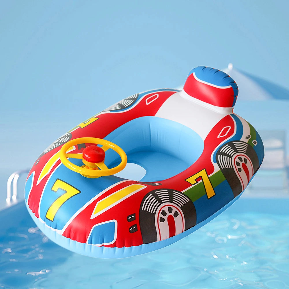Baby Swimming Pool Float for Kids Child Pool Toys Inflatable Pool Swimming Float Car Air Mattress Beach Party Pool Accessories