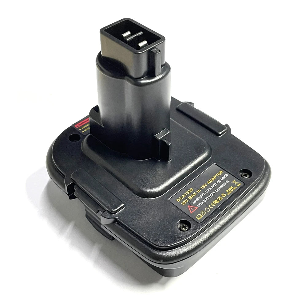 DCA1820 20V Battery Adapter for Dewalt 18V Tools Convert for Dewalt 20V Lithium Battery DC9096 DE9098 DE9096 For Drills