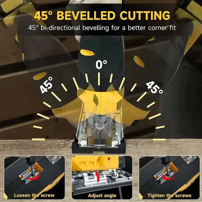 Dewalt 3000RPM Brushless Curve Saw Cordless Electric Jig Saw Portable Multifunction Adjustable Woodworking Power Tool