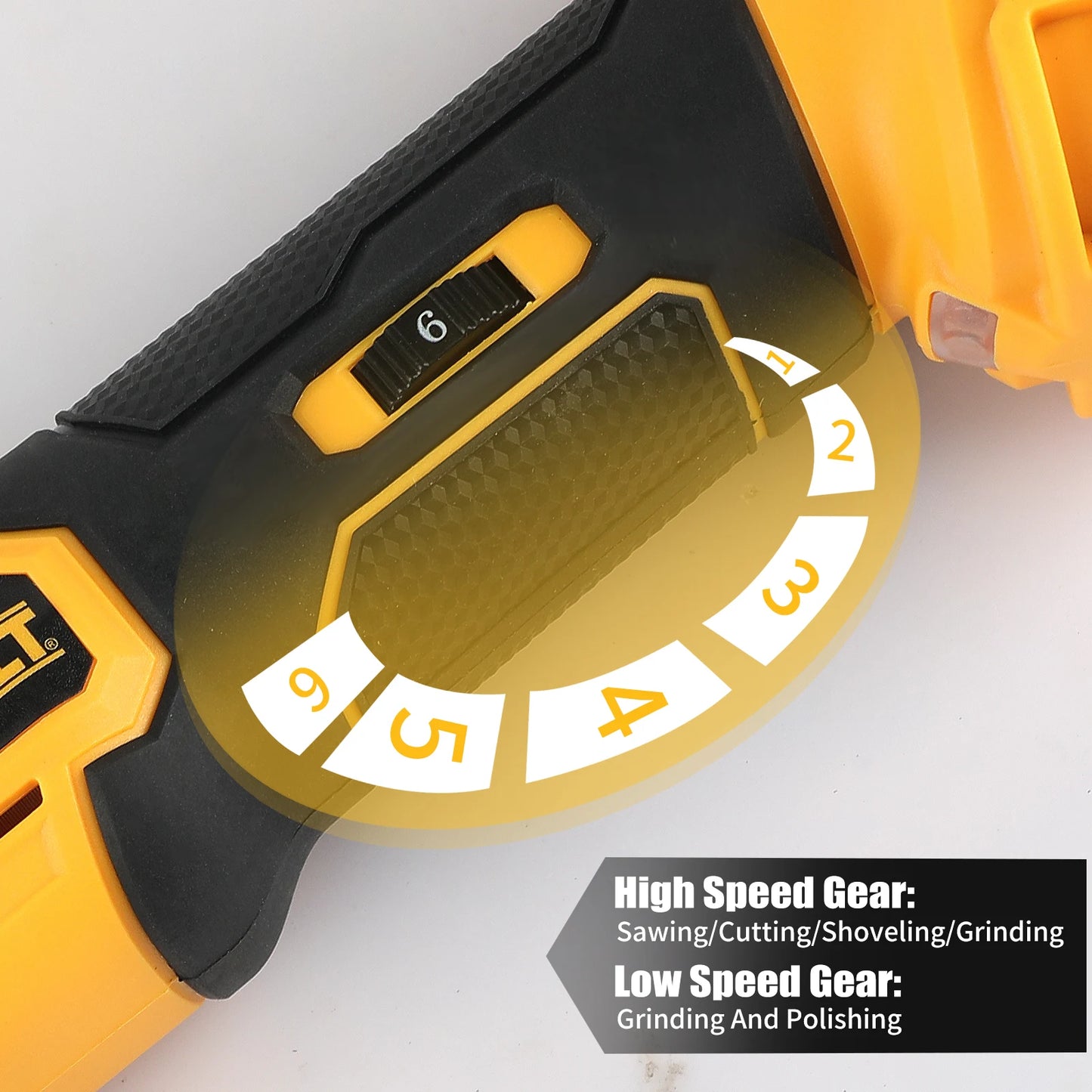 DEWALT 18V Brushless Oscillating Tool, Universal Treasure Design for Cutting Polishing Shovel Cleaning Multifunctional Work