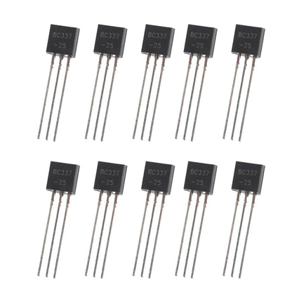 50PCS BC337 Transistor Kit  TO92 NPN 45V 800MA Transistors Electronic kit