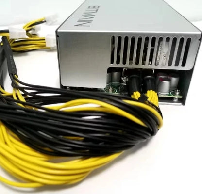 Antminer Apw7 1800W Asic Miner Power Supply 110V 220V 6-Pin Connector Mining PSU for Antminer Bitmain Bitcoin Miner