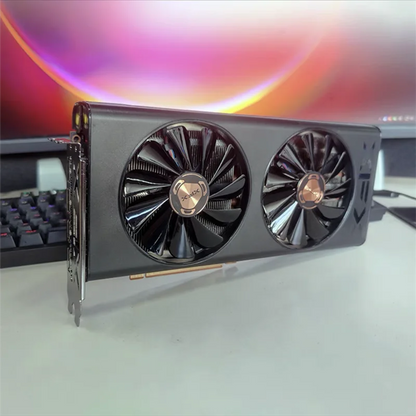 XFX original RX 5600XT 6G Game graphics card GDDR6 Computer graphics card  Video board  RX-56XT66WD6 Display card Function card