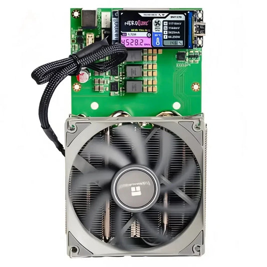 New Arraive NerdQaxe++ ASIC Miner 4.8TH/s Bitaxe NerdQAxe++ Home Bitcoin miner Zero Noise Bitaxe NerdQAxe+ +