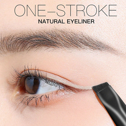 4pcs Blade Makeup Brushes Angled Thin Eyebrow Brush Flat Fine Eyeliner Brush Professional Liner Brow Make Up Tools