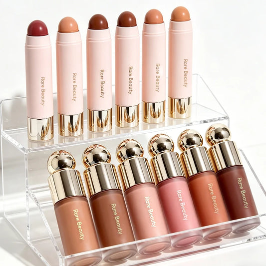 New Rare Beauty Always Sunny Silky Three-dimensional Bronze Contour Stick Natural Shadow Makeup Liquid Blusher Facial Cosmetics