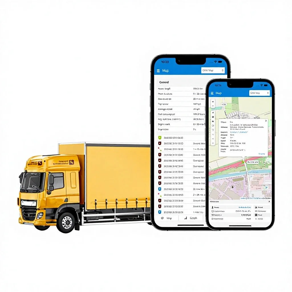 Professional Fleet Tracking & Logistics Management Software with GPS Vehicle Tracking Driver App Route Planning and Analytics