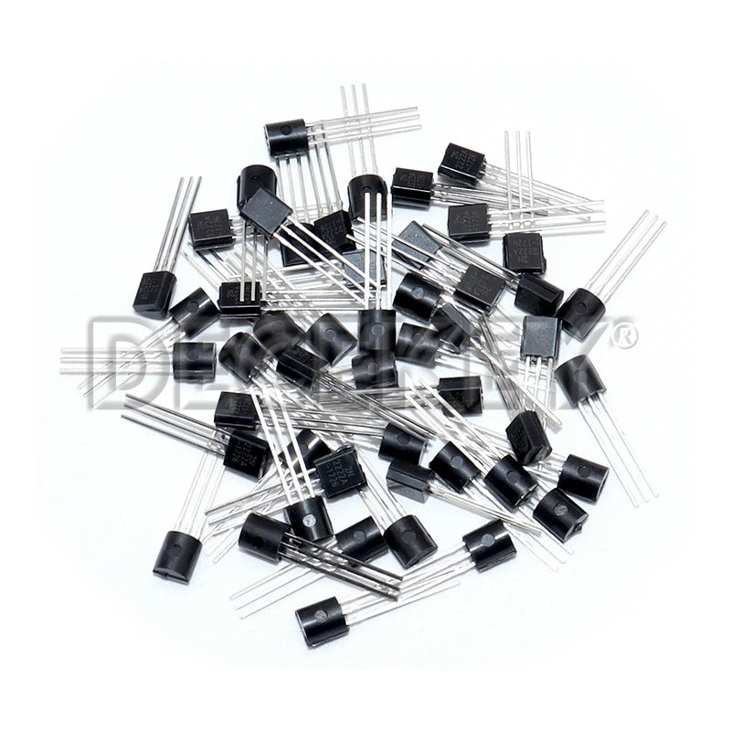 50/100PCS Transistor Kit 2N2222 TO92 NPN 30v 800MA Transistors Electronic kit