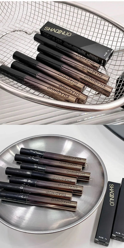 Natural Dyeing Eyebrow Cream Waterproof Berry Pink Brown Tint Eyebrow Mascara Eyes Makeup Long-lasting Brow Enhacer Gel Cosmetic