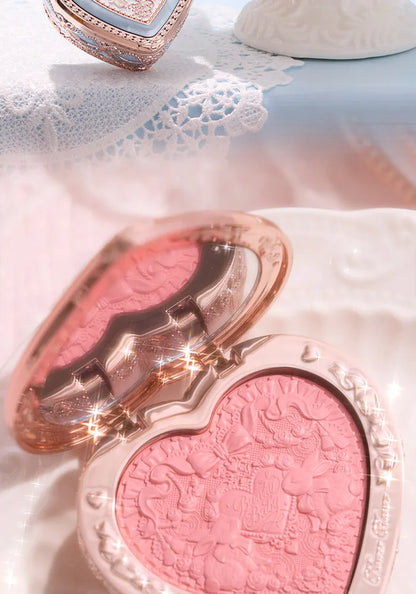 Flower Know Bunny Garde Series Blushes Cream Smooth Long-lasting All-Day Face Enhancing Makeup Blush Cream For Cheek