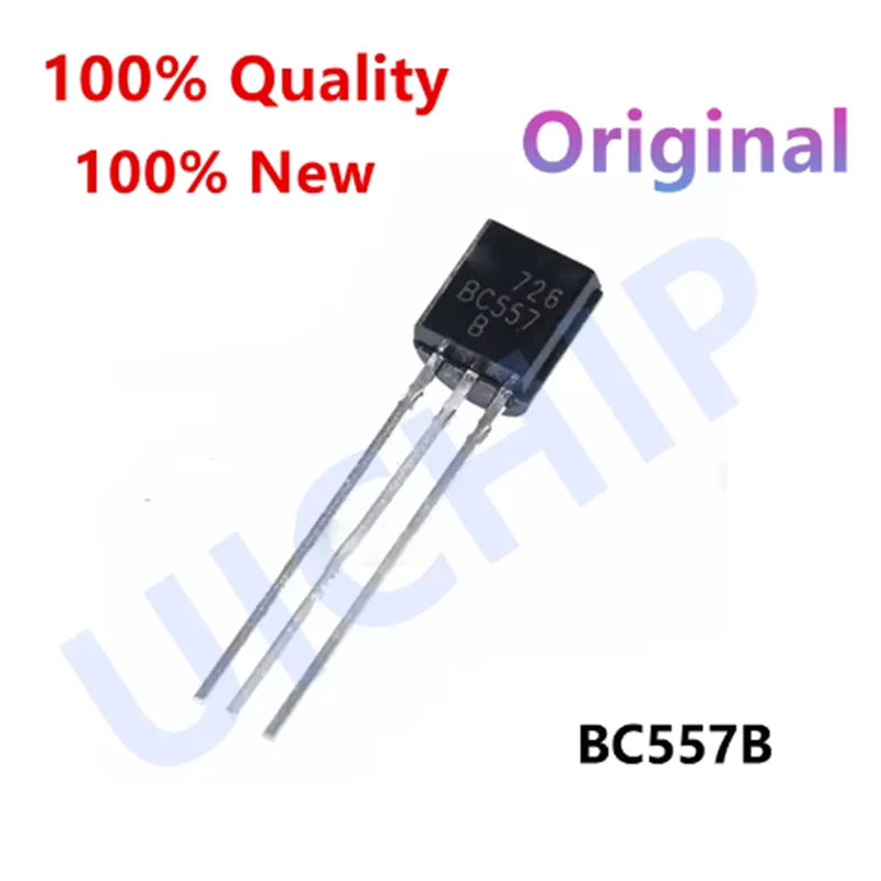 50PCS Transistors BC547 BC557 each 25pcs Transistor Kit bc557 bc547 Transistor NPN PNP DIY Electronic Kit