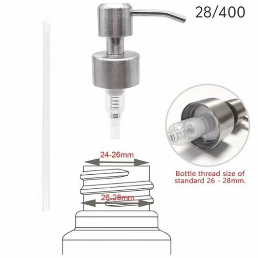 ABS Hand Liquid Soap Pump Dispenser Head Nozzle for Bathroom Kitchen Foam Soap Shampoo Dispenser Accessories