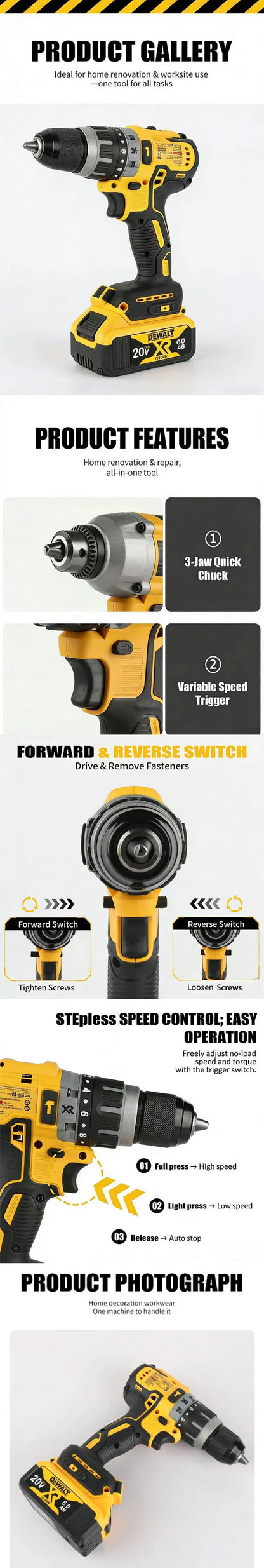 DEWALT 20V MAX XR Brushless Hammer Drill And Angle Grinder Combo Cordless Tools Kit (Tool Only)