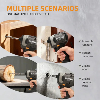 DEWALT DCF85M Impact Driver Electric Driver 20V Brushless Cordless 3800RPM screwdrivers High Torque tools Power Tools