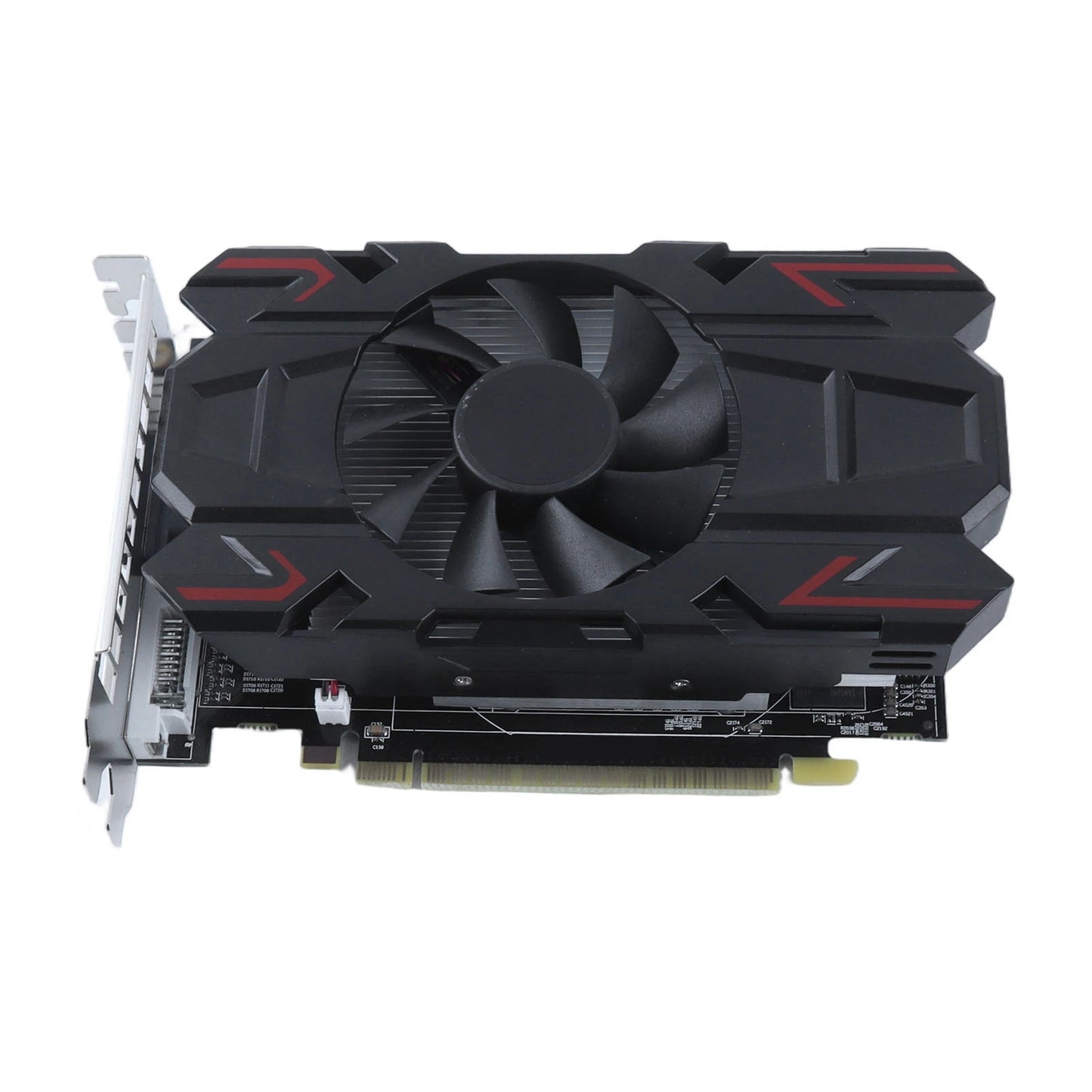 Portable Gaming Graphics Card HD6770 4GB DDR5 128bit HD Multimedia Interface DVI Displayport Interface Desktop Gaming Video Card