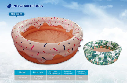 Above Ground Swimming Pool Inflatable Swimming Pool Full Sized Family Kiddie Blow-up Pool