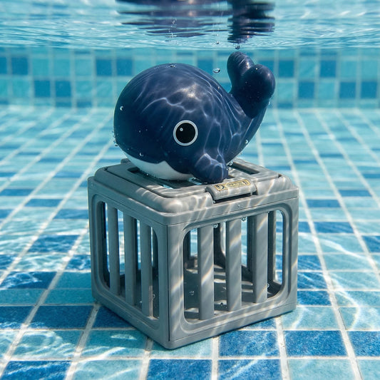 Kids Pool Diving Toys with Fish Box Floating Animals Water Swimming Dive Pool Game for Boys Girls Fun Outdoor Beach Party Gifts