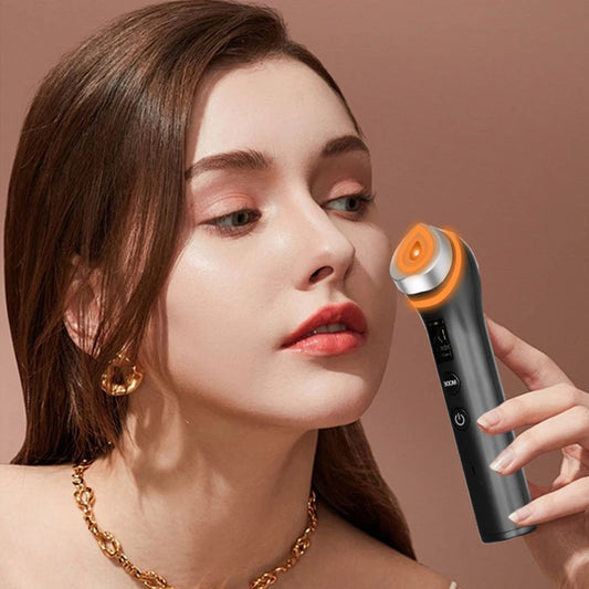 Ager Booster Pro Lifting Face Neck Therapy Device, Anti-Aging Skin Tightening Massager for Pore Refining Skincare Absorption