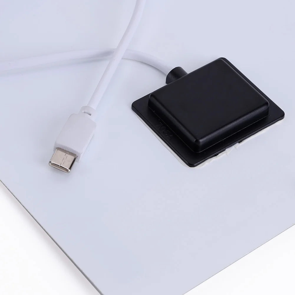 20W 5V Battery Charger Solar Panel Waterproof 1600MA Outdoor Solar Panels Type-C Output Scratchproof 3V-5V Mobile Phone Chargers