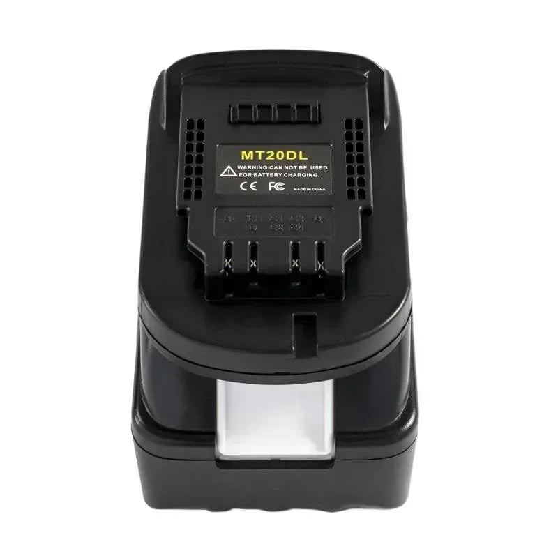 For Converting Makita Batteries To Dewalt Bl1830 Bl1860 Bl1815 Lithium-Ion Batteries for Dewalt Tools MT20DL Battery Converter