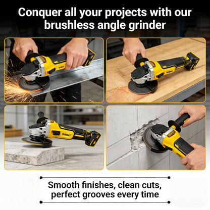 DEWALT DCG405 125mm flat head angle grinder bare machine tool cutting machine brushless 20V lithium battery tools(no battery)