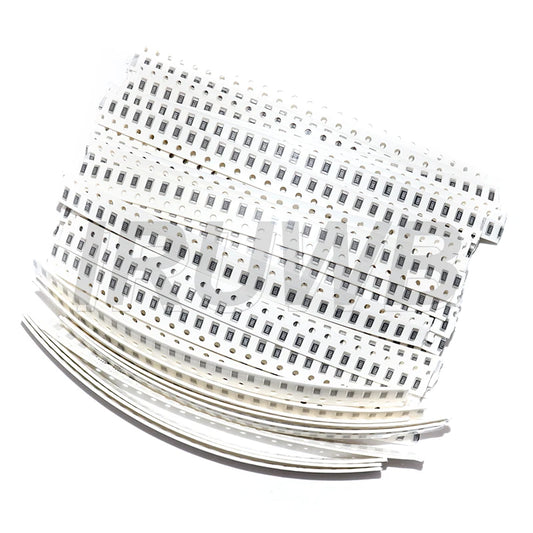 1500PCS/Set Resistors Assorted Set SMD 60 Values X 25Pcs 0R-10M Ohm 1% High Precision Film Chip Resistance Kit 0603 0805