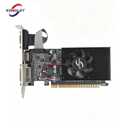 GT610 2GB DDR3 GPU 64bit PCI Express x16 Video Card HDMI DVI VGA Low Profile Graphics Card for Office PC