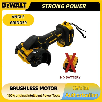 DEWALT  3 Inch Mini Polishing Grinding Cordless Angle Grinder Machine Electric Cutting Power Tools For DEWALT 20V 18V Battery