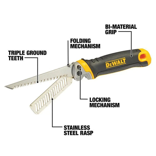 DEWALT DWHT20123 Folding Jab Saw Power Tool Accessories Wood Cutting