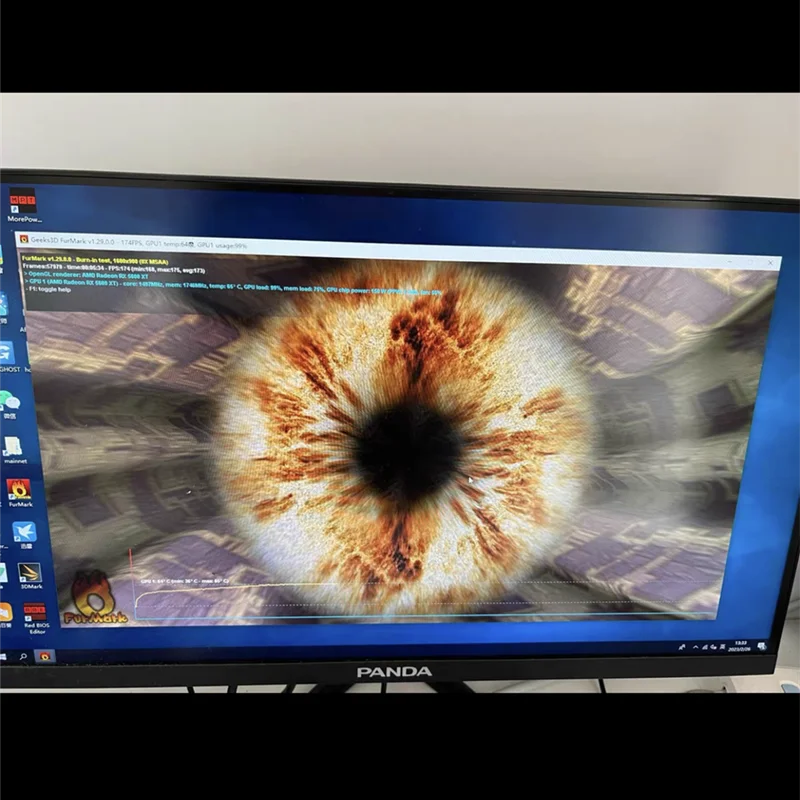 XFX original RX 5600XT 6G Game graphics card GDDR6 Computer graphics card  Video board  RX-56XT66WD6 Display card Function card