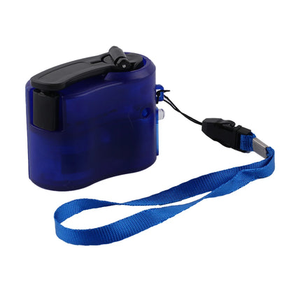 5.5V Hand Crank Phone Charger (USB Cable Not Included)Generator Manual Dynamo Mobile Charge Electric Equipment Parts Tools