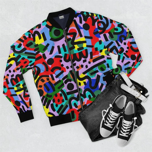 Harajuku Y2K Zipper Golf Coat For Men Fashion Bomber Jacket Stripe Men's Pullovers 3d Jersey Sweatshirt Long Sleeve Jackets 2024