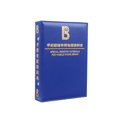 0201 0402 0603 0805 SMD resistor Kit Mobile Phone Repair Specialized Resistor Material Book for iphone Android phone repair