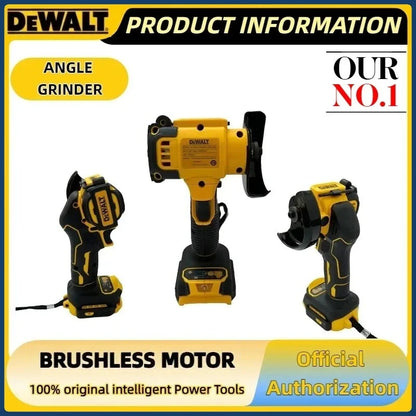 DEWALT  3 Inch Mini Polishing Grinding Cordless Angle Grinder Machine Electric Cutting Power Tools For DEWALT 20V 18V Battery