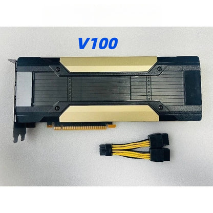 Original P100 16GB  V100 16GB  graphics card deep learning professional graphics card rendering run model