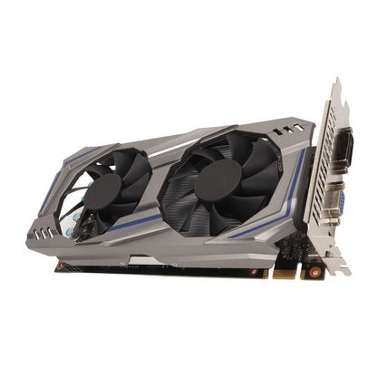 Graphics Card 128BIT GDDR5 PCI Express2.0 Double Fan Desktop PC Computer Discrete Gaming Graphics Card Double Fan Graphics Card